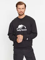 Bluzy męskie - Helly Hansen Bluza Yu Crew Sweater 2.0 53891 Czarny Regular Fit - miniaturka - grafika 1