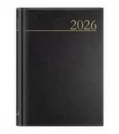Kalendarze - Kalendarz 2026 A5 dzienny Madrid czarny - kalendarz - miniaturka - grafika 1