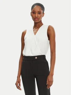 Rinascimento Bluzka CFC0122910003 Biały Regular Fit - Bluzki damskie - miniaturka - grafika 1