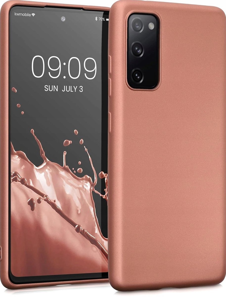 ETUI POKROWIEC TELEFON OBUDOWA BRĄZOWY ELASTYCZNY MIĘKKI SILIKONOWY