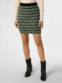 Spódnice - Oui Spódnica damska Kobiety wiskoza zielony|wielokolorowy wzorzysty, 36 - miniaturka - grafika 1