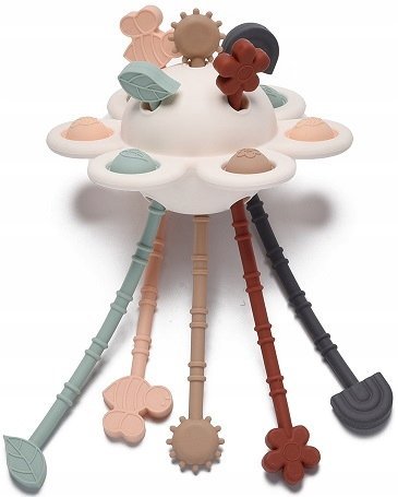 Opinie o TULIFUN ZABAWKA SENSORYCZNA ZIEMIA KOLOROWE LINKI DO PRZECIĄGANIA 30135