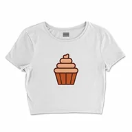 Koszulki i topy damskie - Bona Basics, Nadruk Cyfrowy, Koszulka Podstawowa dla Kobiet, 100% Bawełna, Biały, Casual, Topy dla Kobiet, Rozmiar: L, biały - miniaturka - grafika 1