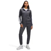Bluzy damskie - Damski komplet treningowy Under Armour Tricot Tracksuit - szary - miniaturka - grafika 1