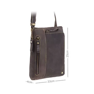 Torba na ramię A5 listonoszka Visconti V-15056 - Torby męskie - miniaturka - grafika 3