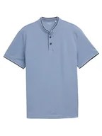 Koszulki męskie - Tom Tailor Koszulka polo w kolorze niebieskim - miniaturka - grafika 1
