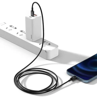Baseus Superior kabel USB Typ C - Lightning do szybkiego ładowania Power Delivery 20 W 1 m czarny (CATLYS-A01) - Kable USB - miniaturka - grafika 11