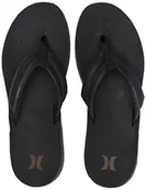 Klapki i japonki męskie - Hurley Nike Lunarlon Lunar Leather japonki męskie czarny czarny, czarny, antracytowy. 38.5 EU AR4006-10-7 M US - miniaturka - grafika 1