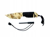 Noże - Nóż Kandar z krzesiwem camo digital paracord - miniaturka - grafika 1