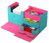 Akcesoria do gier planszowych - Gamegenic: The Academic 133+ Xl (Tolarian) - Teal/Pink - gra - miniaturka - grafika 1