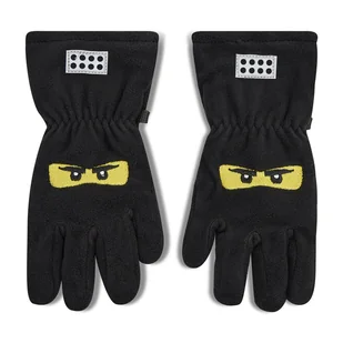 Rękawiczki dziecięce LEGO Lwasmus 600 11010214 Czarny - Rękawiczki - miniaturka - grafika 1