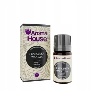 Aroma House FRENCH VANILLA - Olejek zapachowy 6 ml AH-oz6-FrenchVanilla - Aromaterapia - miniaturka - grafika 1