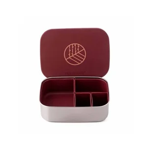 Lunchbox ECO RASCALS Bento Bordowy - Lunch boxy - miniaturka - grafika 1