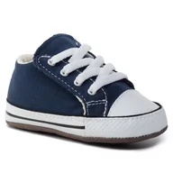 Trampki damskie - Converse Tenisówki Ctas Cribster Mid 865158C Navy/Natural Ivory/White - miniaturka - grafika 1