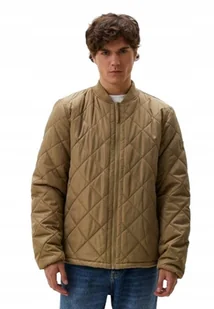 Wrangler Kurtka Męska Brązowa Pikowana na Zamek XL K_a - Kurtki męskie - miniaturka - grafika 1