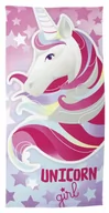 Okrycia kąpielowe dla dzieci - UNICORN Jednorożec Ręcznik Plażowy 70 x 140 cm - miniaturka - grafika 1