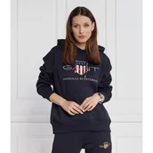 Bluzy damskie - Gant Bluza Regular Fit - miniaturka - grafika 1