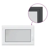 Tablice i flipcharty - vidaXL Okno piwniczne RISOR 100x50 cm uchylno-rozwierne DIN lewe - miniaturka - grafika 1