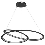 Lampy sufitowe - Spirello LED lampa wisząca czarna ST-8826P/B Step Into Design - miniaturka - grafika 1