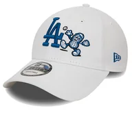 Czapki damskie - Czapka z daszkiem NEW ERA LA Dodgers Food Character 9FORTY biała - miniaturka - grafika 1