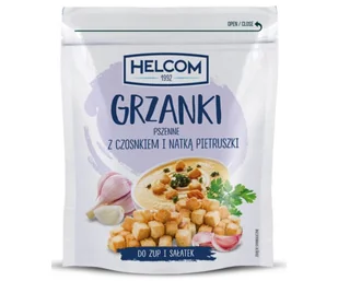 Grzanki pszenne z czosnkiem i natką pietruszki 80 g 1 szt. - Inne przekąski suche - miniaturka - grafika 1