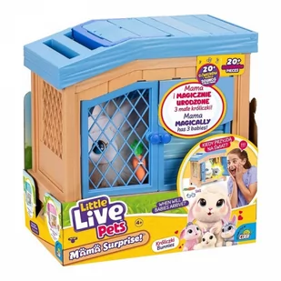 Zestaw Little Live Pets Mama Surprise króliki (MO-26593). od 4 lat - Klocki - miniaturka - grafika 1