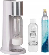 Saturatory - SATURATOR Syfon do Gazowania Wody Levivo Soda Biały + 2xBUTELKA + CYLINDER - miniaturka - grafika 1