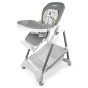 Krzesełka do karmienia - Neno Krzesełko wielofunkcyjne do karmienia Sedi Grey - miniaturka - grafika 1