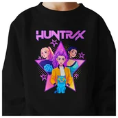 Bluzy dla dziewczynek - BLUZA DZIECIĘCA KPOP DEMON HUNTERS HUNTRIX 104 BAWEŁNIANA JAKOŚĆ - miniaturka - grafika 1