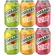 Napoje gazowane - Tymbark napój gazowany Mix 3 smaki 330ml x 6 sztuk - miniaturka - grafika 1