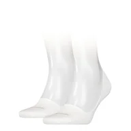 Skarpetki męskie - CALVIN KLEIN SKARPETKI STOPKI 2 PARY WHITE 701218708 002 39-42 - miniaturka - grafika 1