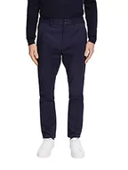 Spodnie męskie - ESPRIT Collection Eleganckie spodnie męskie, 409-Dark Blue 5, 102 - miniaturka - grafika 1