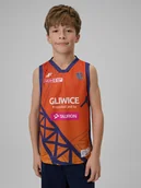 Koszulki dla chłopców - 4F Koszulka meczowa replika domowa z sezonu 2024/25 dziecięca 4F x GTK Gliwice - multikolor 98/104 - miniaturka - grafika 1