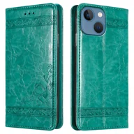 Etui i futerały do telefonów - Etui Cadorabo do Apple iPhone 13 MINI w kolorze turkusowym Etui na telefon komórkowy Etui Pokrowiec Funkcja podstawki - miniaturka - grafika 1