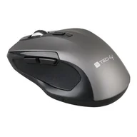 Myszki - Techly 800/1200/1600dpi optyczna szara - miniaturka - grafika 1