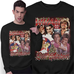Świąteczna Bluza Prezent na Święta Wham! Last Christmas Muzyka - Bluzy męskie Świąteczna Bluza Prezent na Święta Wham! Last Christmas Muzyka - Bluzy męskie - miniaturka - grafika 1