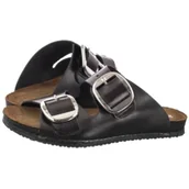 Klapki i japonki damskie - Klapki Czarne 06996-01/00-0 (MA1385-a) Maciejka - miniaturka - grafika 1