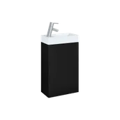 Szafki łazienkowe - ELITA YOUNG BASIC 40 1D BLACK MATT 168996 - miniaturka - grafika 1