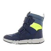 Śniegowce damskie - GEOX DZIECIĘCE ŚNIEGOWCE NA RZEPY Z LOGO 38 6AA - miniaturka - grafika 1