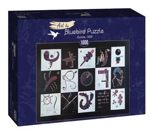Puzzle 1000 Wassily Kandinsky Kwadraty Nowa - Puzzle - miniaturka - grafika 1