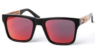 Okulary przeciwsłoneczne - okulary przeciwsłoneczne PITCHA MAASAI V Black/Red/Zebra - miniaturka - grafika 1