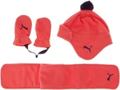 Czapki damskie - Zestaw PUMA czapka, szalik, rękawiczki - miniaturka - grafika 1