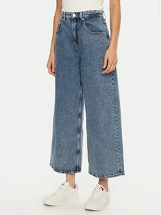 Tommy Jeans Jeansy Charlie DW0DW19755 Niebieski Wide Leg - Spodnie damskie - miniaturka - grafika 1