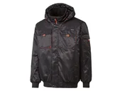 Odzież robocza - PARKSIDE® Męska kurtka robocza, 1 szt. (Czarny/pomarańczowy, XXL (60/62)) - miniaturka - grafika 1