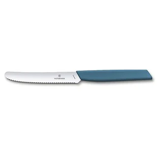 Victorinox Nóż ząbkowany stołowy do pomidorów Swiss Modern chabrowy 6.9006.11W2 - Noże - miniaturka - grafika 1