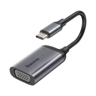 Adaptery i przejściówki - BASEUS Adapter BASEUS ENJOYENT z USB Typ C na VGA - miniaturka - grafika 1