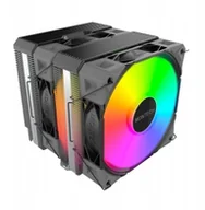 Chłodzenie procesora - Chłodzenie CPU Montech NX600 ARGB Black, chłodzenie CPU NX600 ARGB (B) - miniaturka - grafika 1