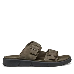 Klapki Geox U Xand 2S U46BGA 00032 C3009 Khaki - Klapki i japonki męskie - miniaturka - grafika 1