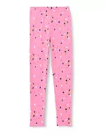 Legginsy - s.Oliver Dziewczęce legginsy z nadrukiem na całej powierzchni, fioletowy, 92 cm - miniaturka - grafika 1