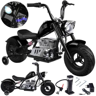 Elektryczny Motor Chopper na akumulator dla dzieci max 80kg manetka PA0318 - Pojazdy elektryczne dla dzieci - miniaturka - grafika 1